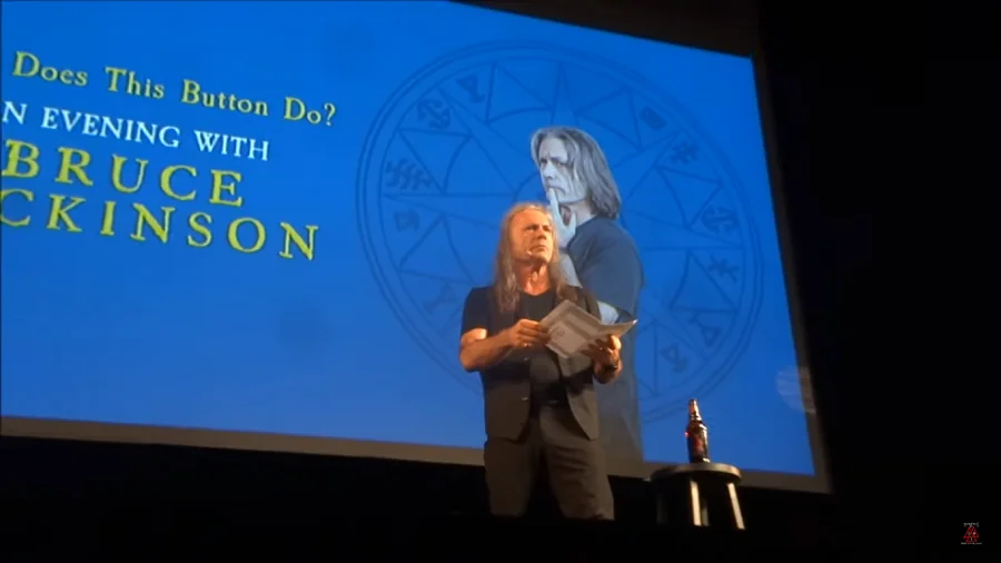 Iron Maiden: Bruce Dickinson canta a cappella 'The Writing On The Wall'