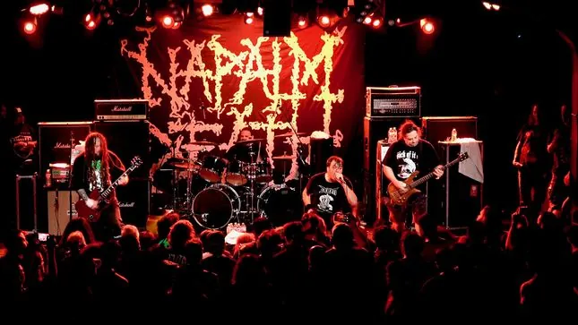 Napalm Death: disponibile l'intero concerto al Deathfist di Nantes