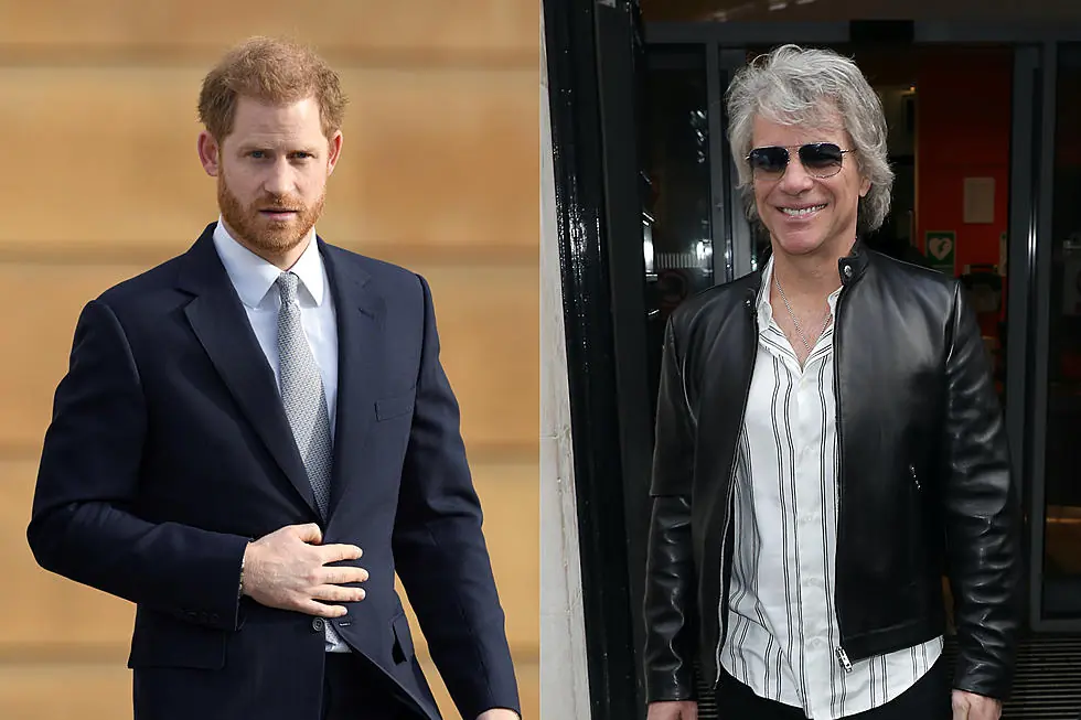 Bon Jovi: registrerà oggi un brano con il Principe Harry