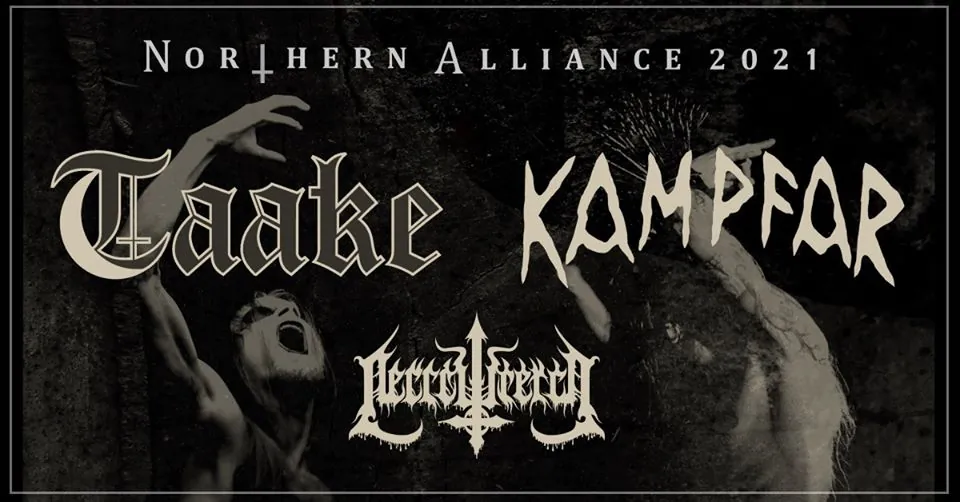 Taake, Kampfar: posticipata al 2021 la data italiana