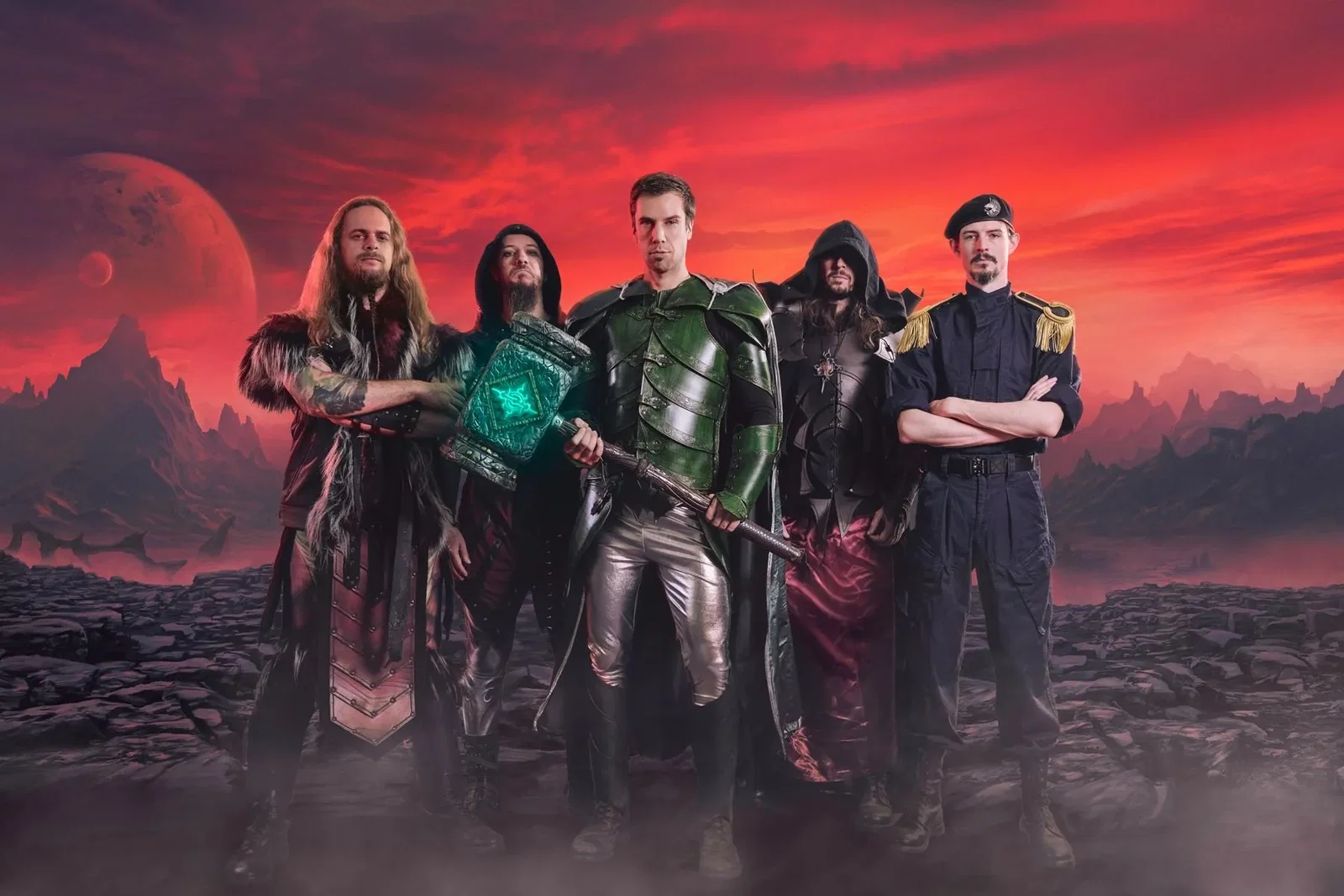 Gloryhammer: il dietro le scene del nuovo singolo 'Fly Away'