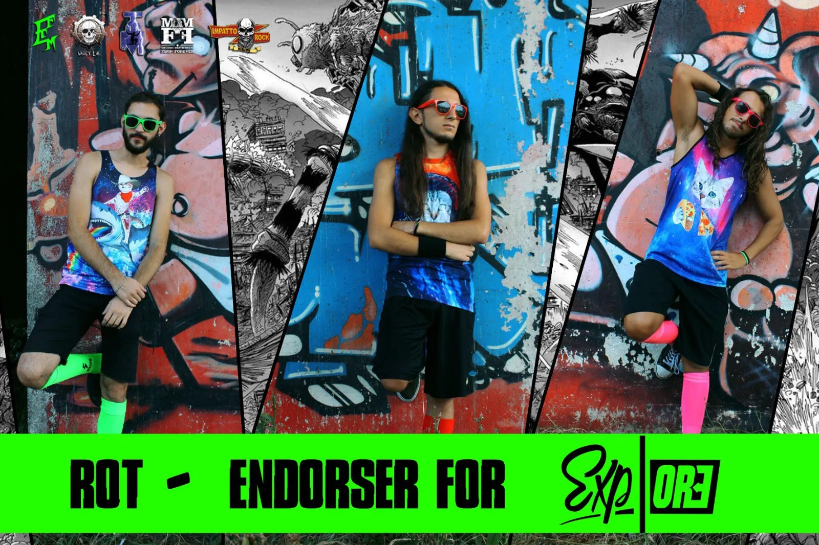 R.O.T.: collaborazione con Explore Apparel