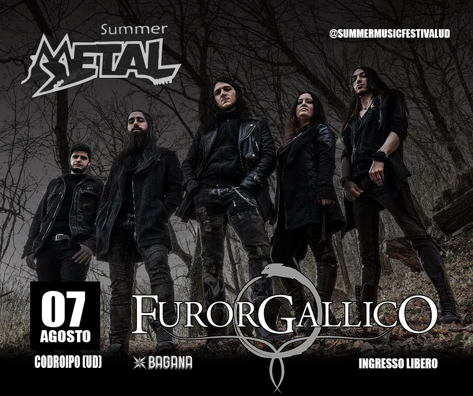 Summer Metal 2020: annunciati i Furor Gallico