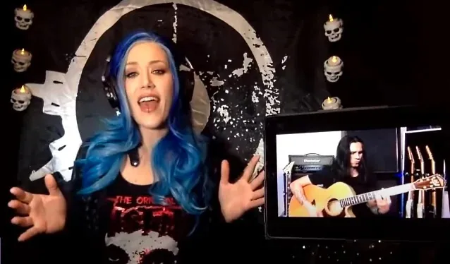 Alissa White-Gluz, Gus G.: guarda la loro esibizione nella serie #TogetherAtHome