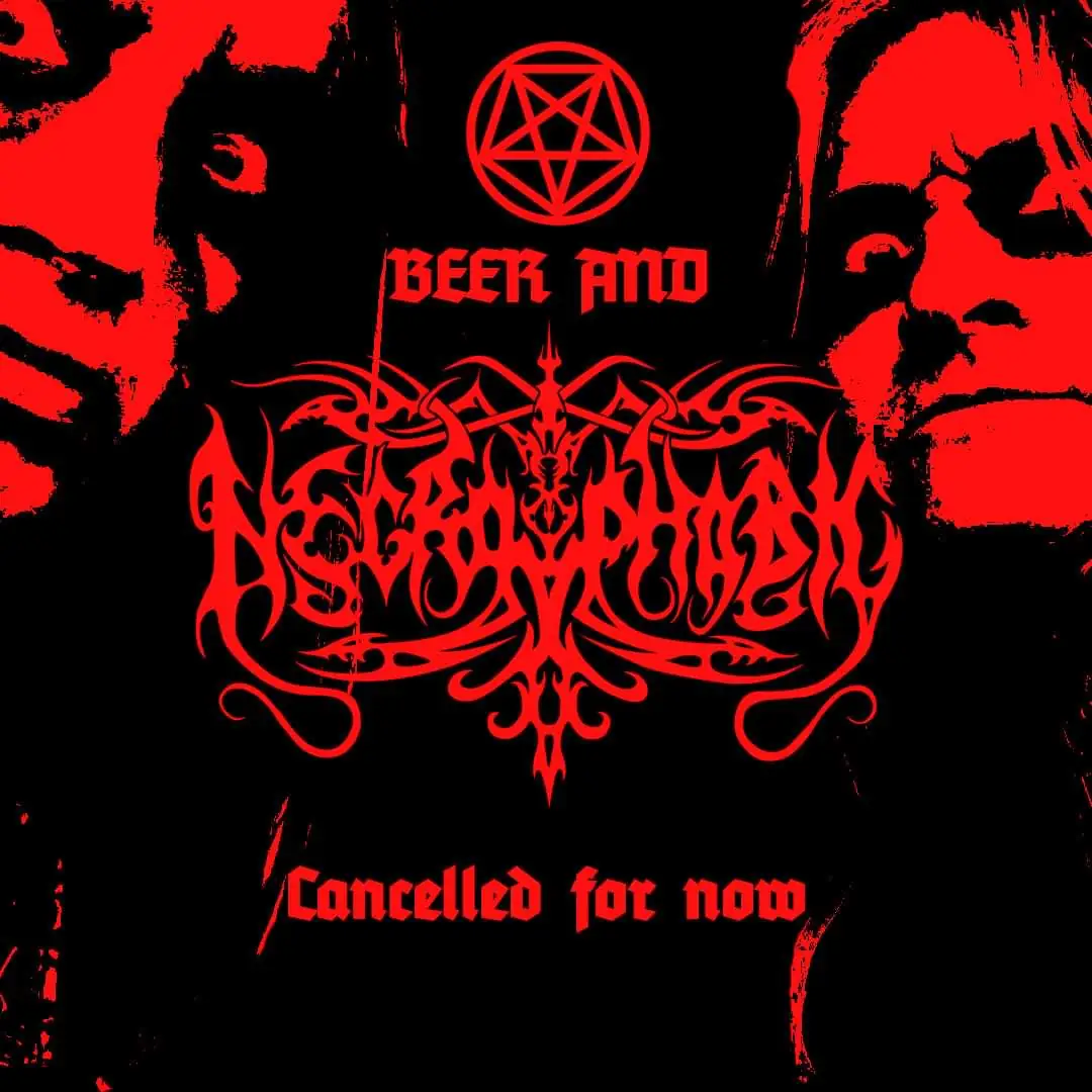 Necrophobic: sospese le dirette streaming a causa dei sintomi del COVID-19