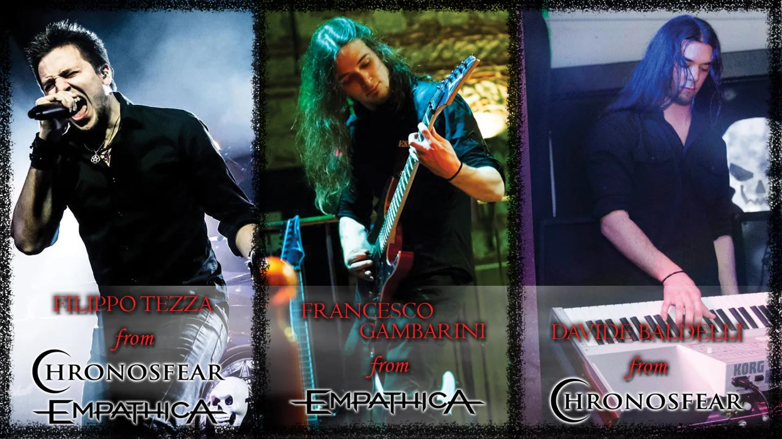 Emphatica, Chronosfear: pubblicato il video-cover di 'Black Diamond' degli Stratovarius