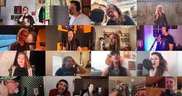 Grim Reaper, Firewind, Cyhra, Masterplan: guarda la versione "in quarantena" della cover di 'We Are the World'