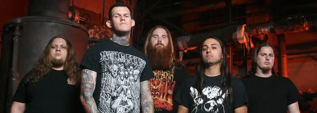 Carnifex: realizzato l'official track visualizer di 'Cursed' (isolation mix)