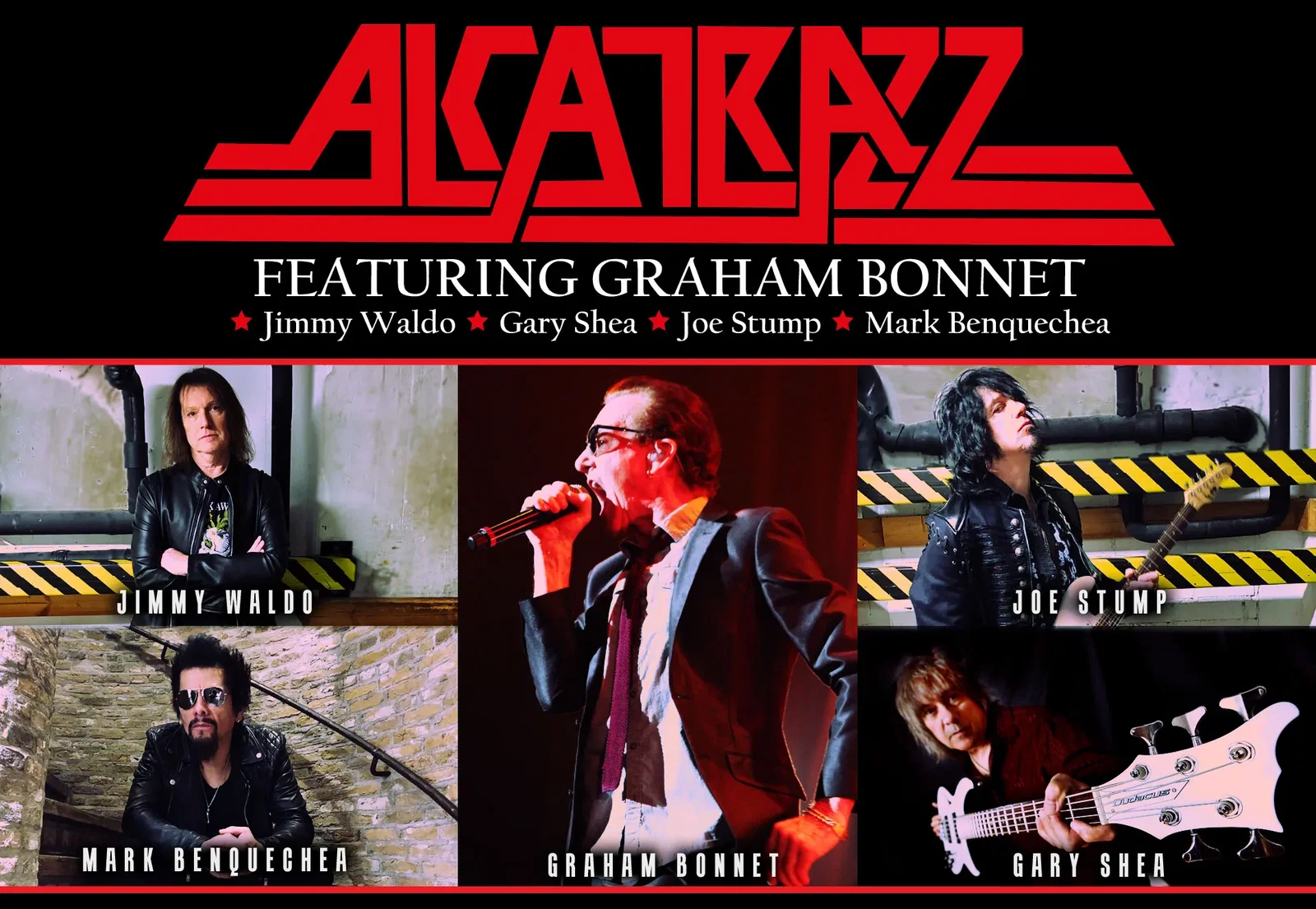 Alcatrazz: Doogie White è il nuovo cantante, ma Graham Bonnet non ci sta e rilancia "Sono io il fondatore della band"