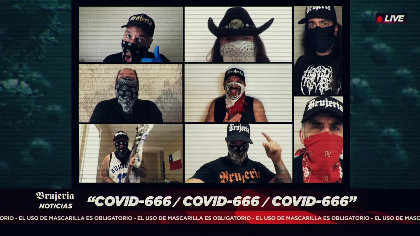 Brujeria: ecco il singolo in digitale "COVID-666" e il video della title-track