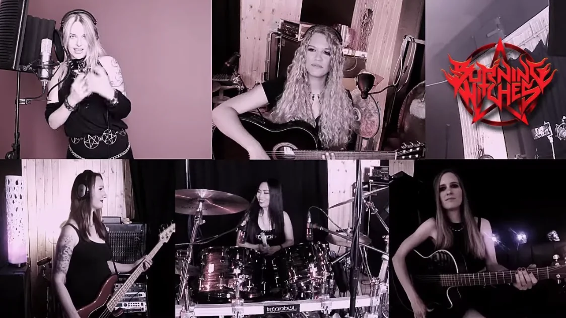 Burning Witches: guarda il video del loro ultimo concerto in streaming