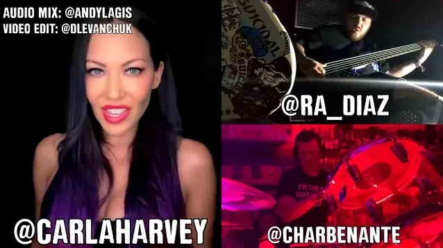 Charlie Benante (Anthrax), Carla Harvey (Butchers Babies): ecco la cover di 'Teardrop' dei Massive Attack, video