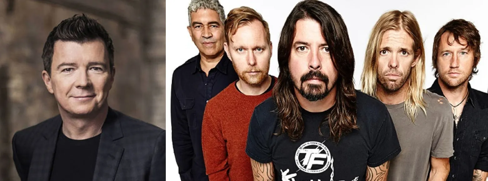 Foo Fighters: la popstar britannica Rick Astley realizza la cover di 'Everlong', video