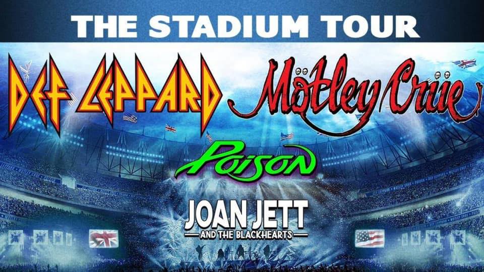 Mötley Crüe, Def Leppard, Poison, Joan Jett: rimandato il mega tour americano degli stadi