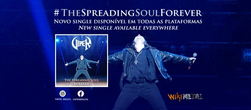 Viper: la band brasiliana presenta 'The Spreading Soul Forever', la versione inedita cantata da Andre Matos