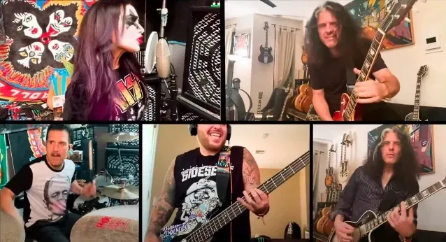 Charlie Benante, Alex Skolnick: la cover di 'C'mon and Love Me' dei Kiss, video
