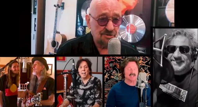 Sammy Hagar: assieme a Dave Mason, Mick Fleetwood e Michael McDonald per la cover di 'Feelin' Alright' dei Traffic