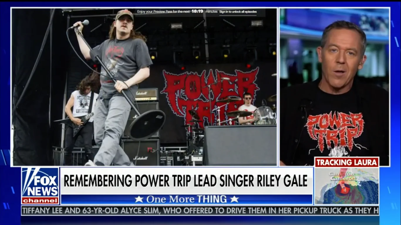 Power Trip: Fox News manda in onda un tributo a Riley Gale