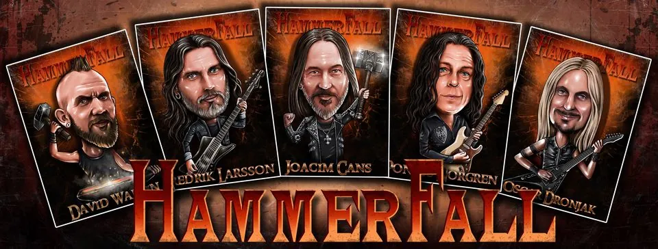 Hammerfall: il brano 'Never Forgive, Never Forget' dal vivo, dal prossimo DVD live