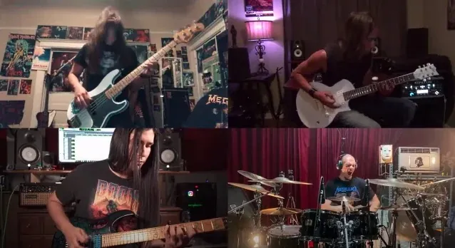 Ted Aguilar (Death Angel): assieme a membri di Warbringer, Holy Grail ed Hell Fire per la cover di 'Orion' dei Metallica, video