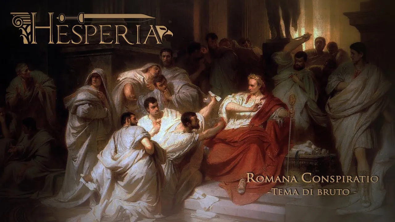 Hesperia: il lyric video di 'Romana Conspiratio', dall'ultimo album "Caesar (Roma Vol. I)"