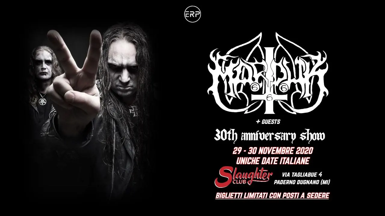 Marduk: due date a Milano per celebrare il trentesimo anniversario della band