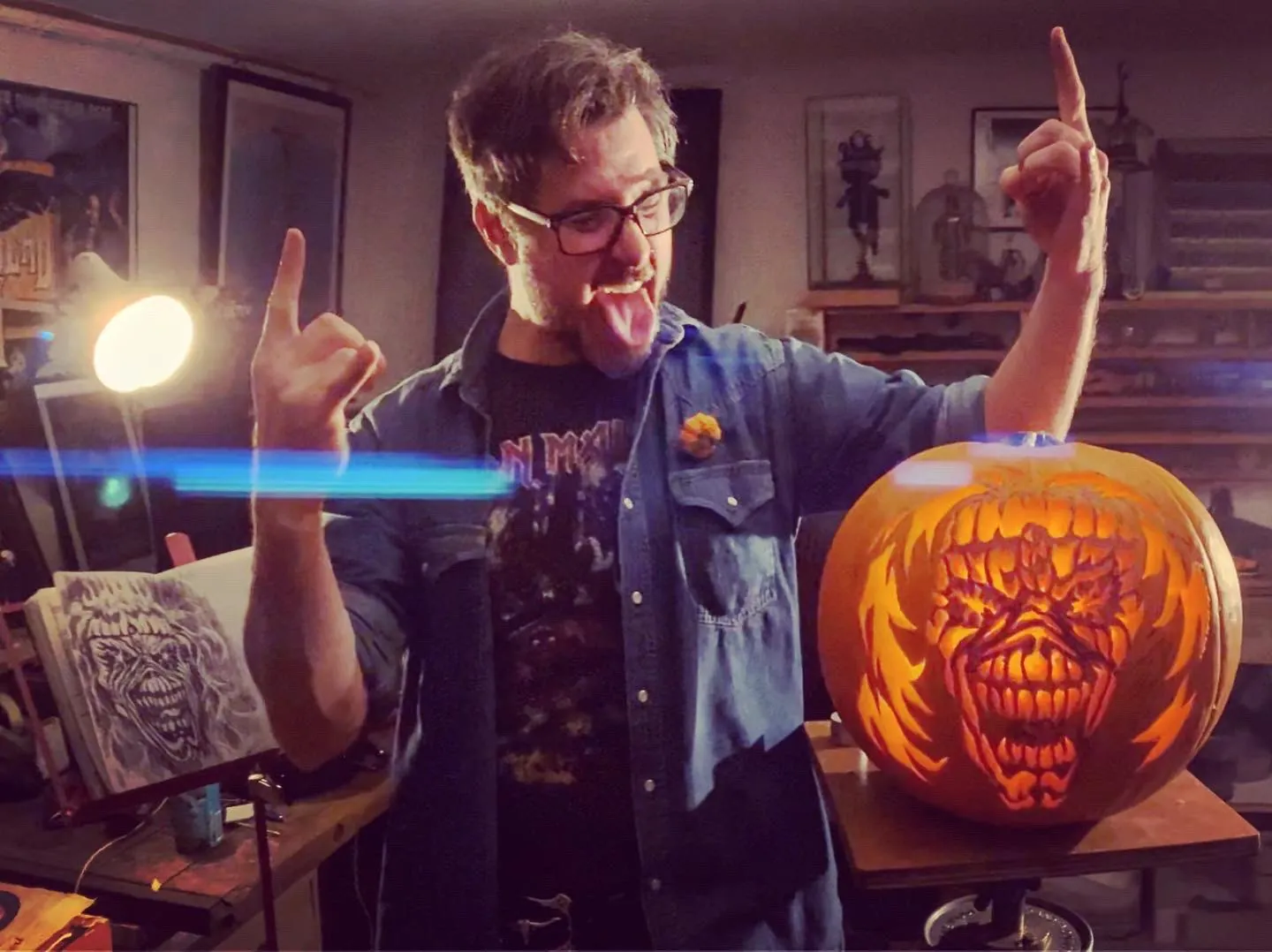 Iron Maiden: collaborano con un regista horror per il design di Eddie in versione cavaliere senza testa