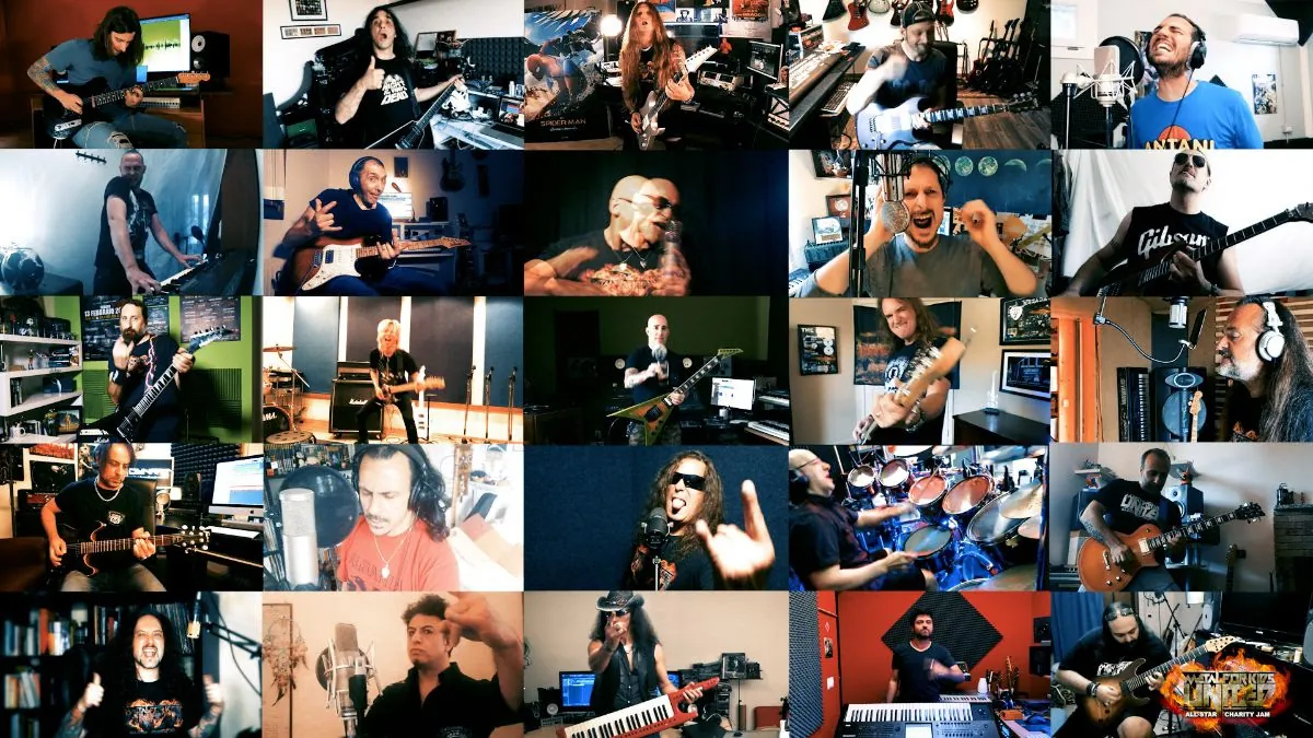 Metal For Kids United: membri di Megadeth, Anthrax, Blind Guardian, Angra, Edguy e altri suonano insieme per beneficenza