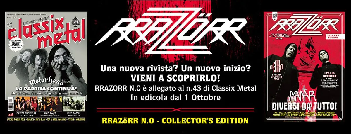 RRAZÖRR: la nuova rivista dedicata al metal underground arriva oggi in edicola