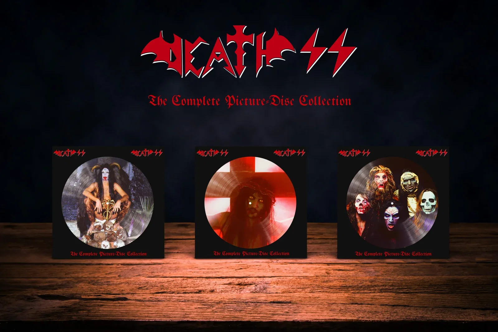 Death SS: ristampano tutta la discografia in picture vinyl