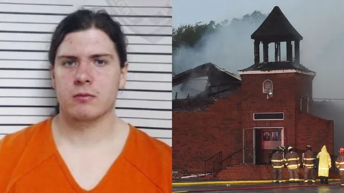 Condannato a 25 anni di carcere il 23enne americano che bruciò tre chiese