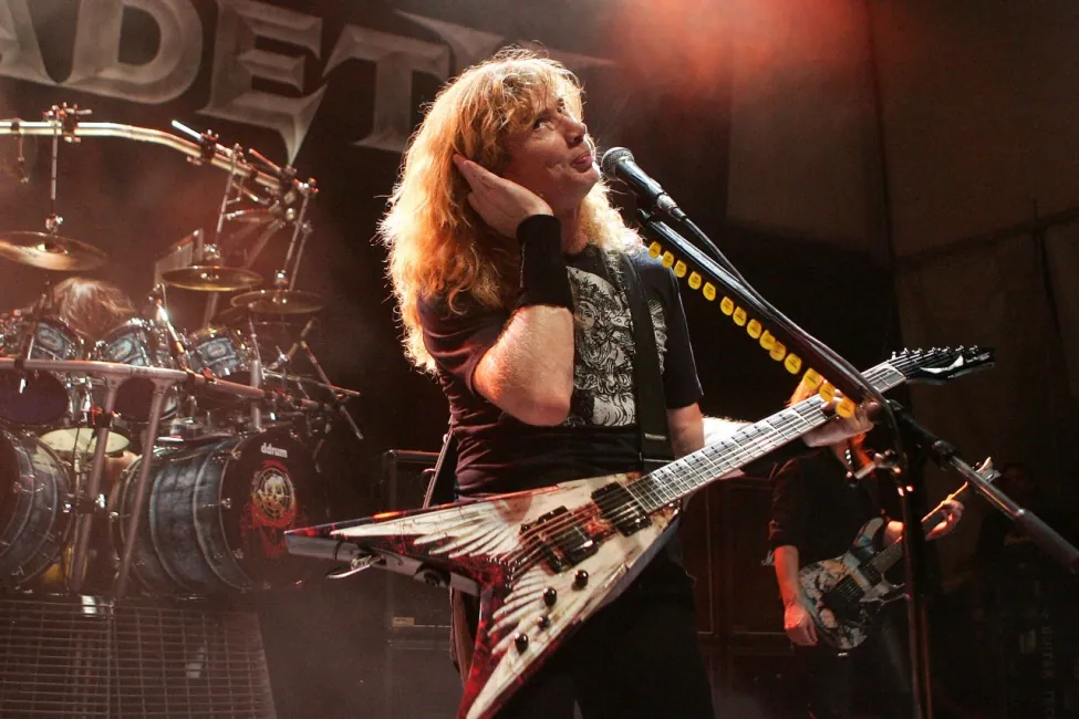 Megadeth: Dave Mustaine, "In visita alla Casa Bianca, pisciai sul pavimento del bagno; dovevo farlo!"