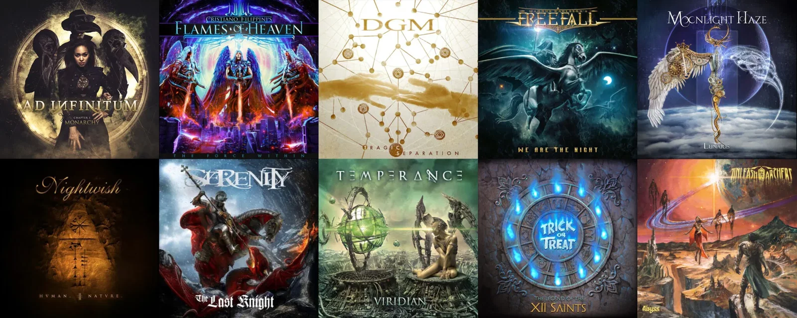 I 10 migliori album Power Metal del 2020