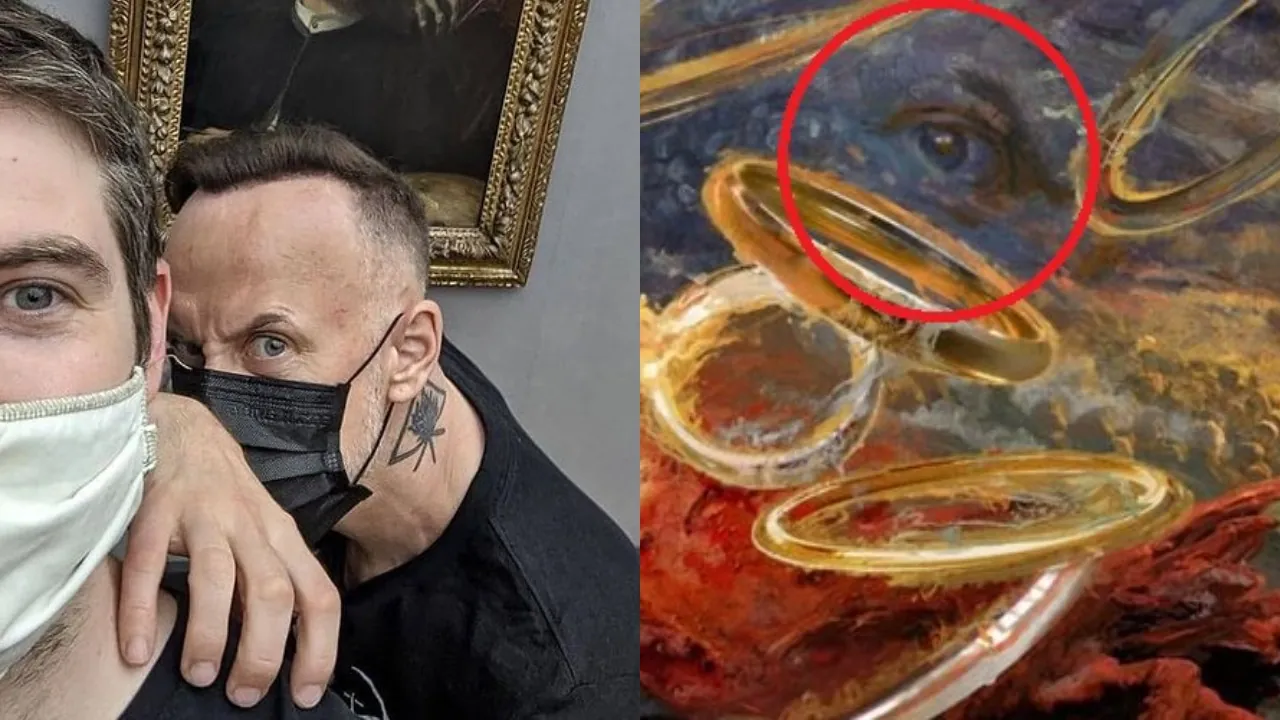 Behemoth: l'occhio di Nergal sulla copertina del nuovo album degli Helloween