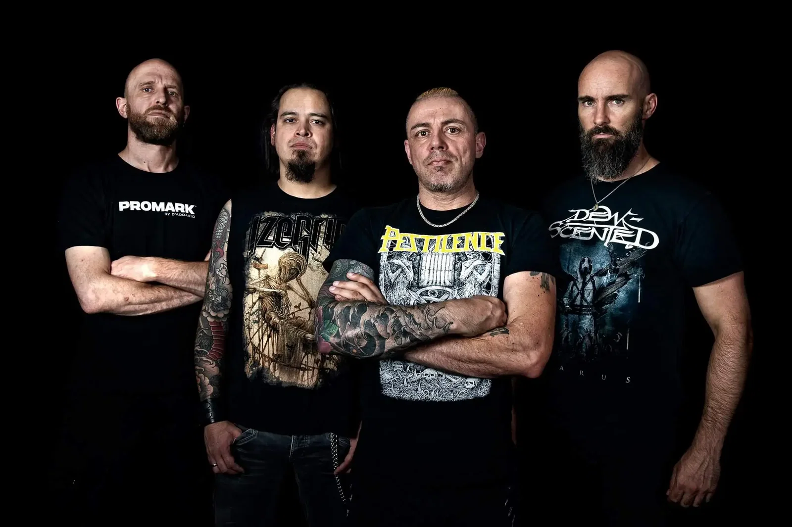 Pestilence: il drum playthrough video (Michiel van der Plicht) di 'Morbvs Propagationem'