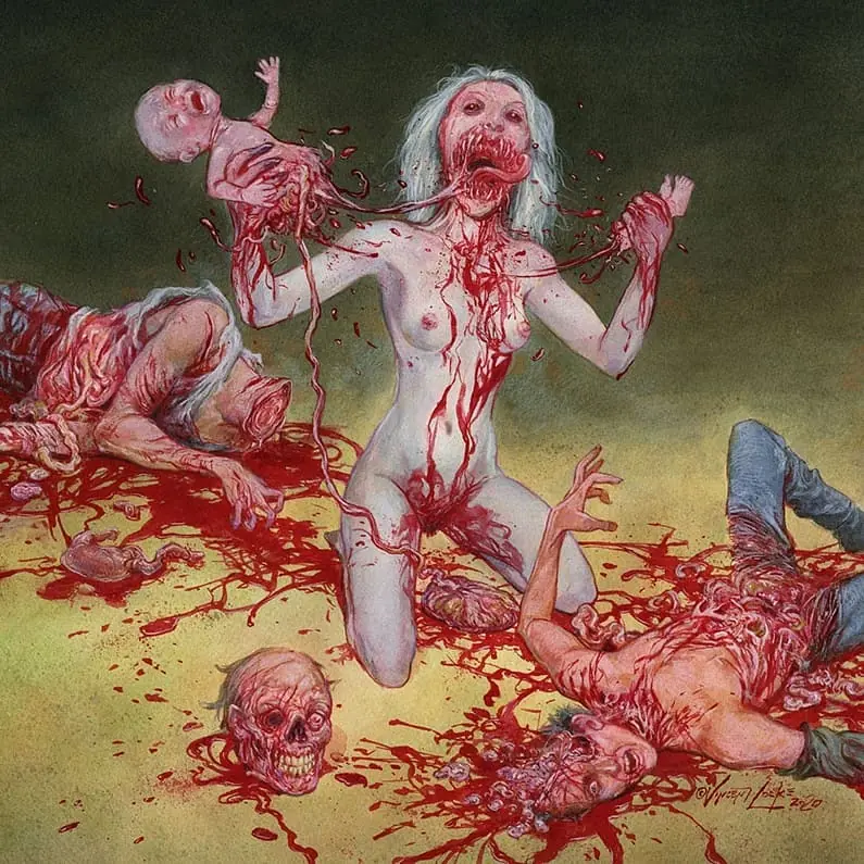 La copertina non censurata di Vincent Locke