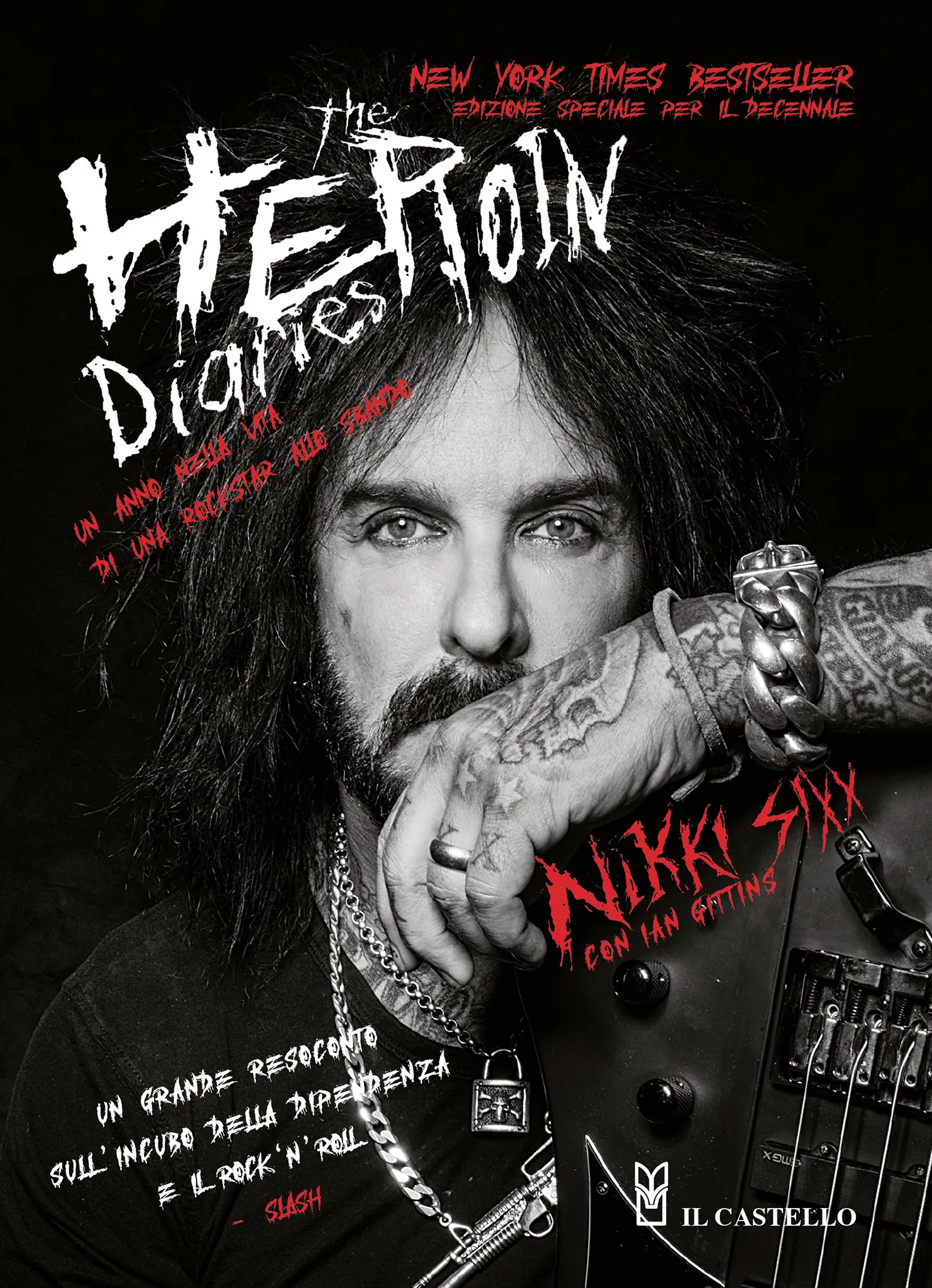 Recensione Libro: Nikki Sixx (Mötley Crüe), The Heroin Diaries, Edizione Speciale per il Decennale