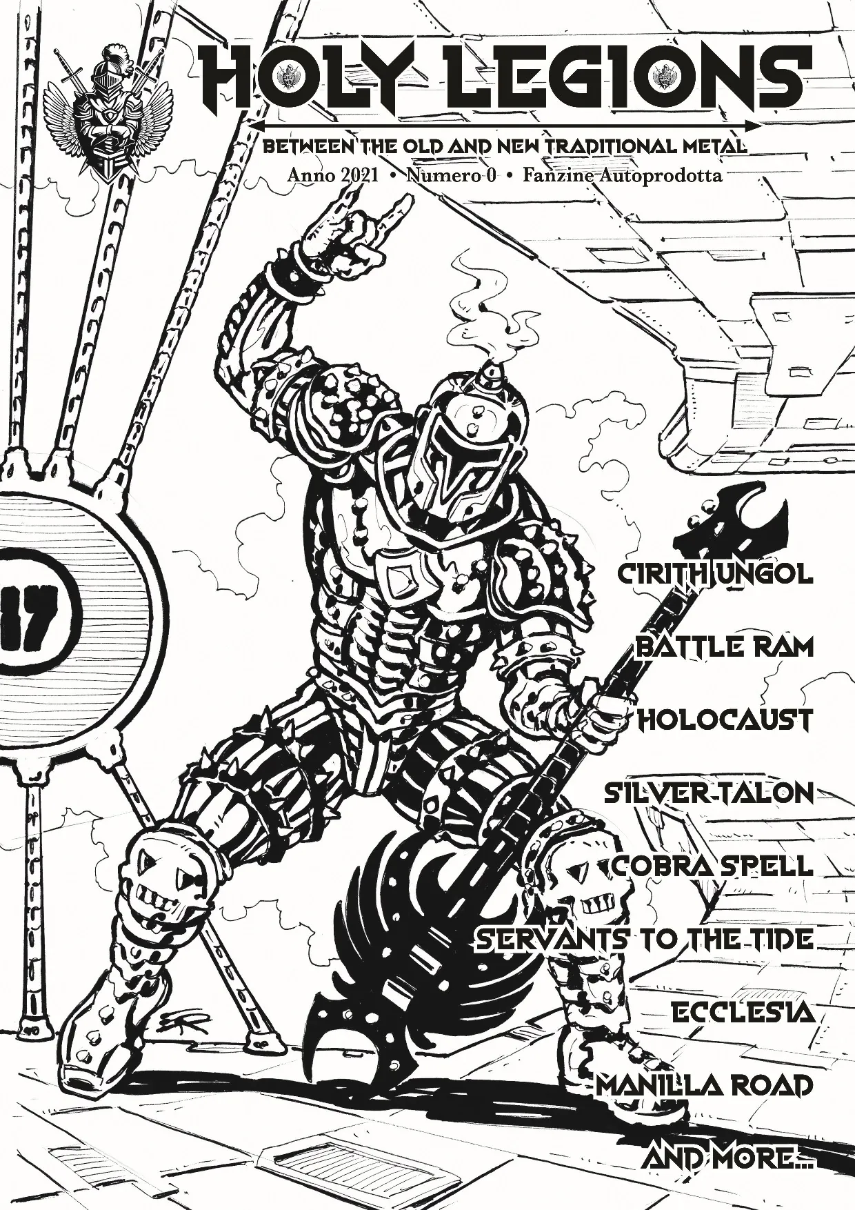 E’ tempo di fanzine cartacee: in uscita ‘Holy Legions’, legata al Metallo tradizionale