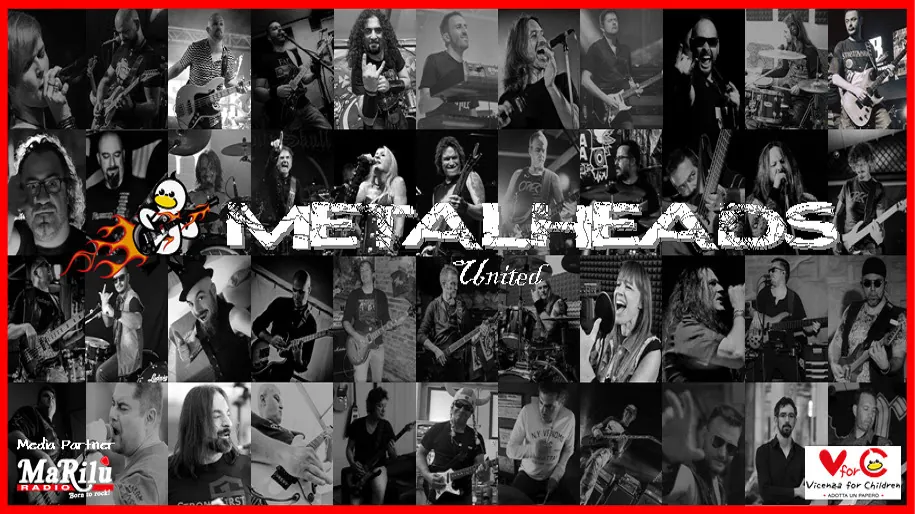 Metalheads Unites: membri di White Skull, Danger Zone e altri suonano 'Don't Stop Believin' per beneficenza.