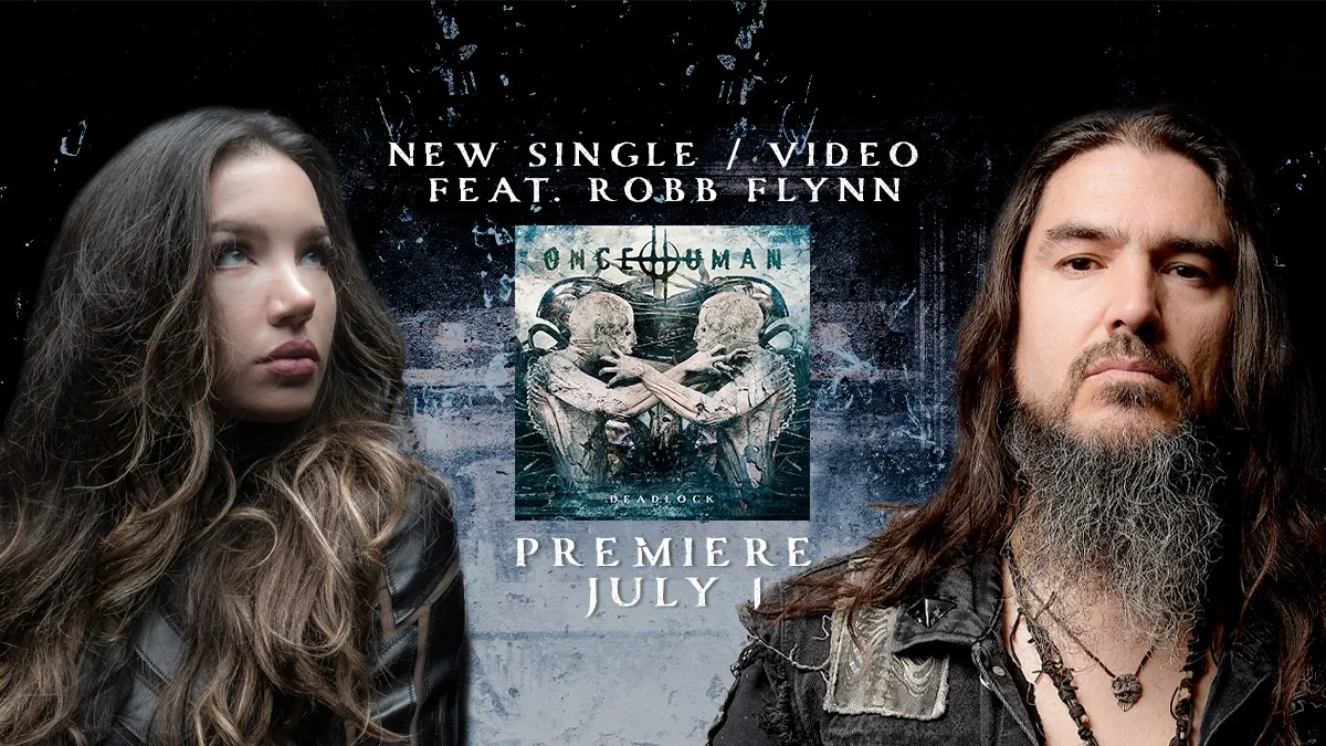 Once Human: guarda il videoclip per il nuovo singolo 'Deadlock' (con Robb Flynn)