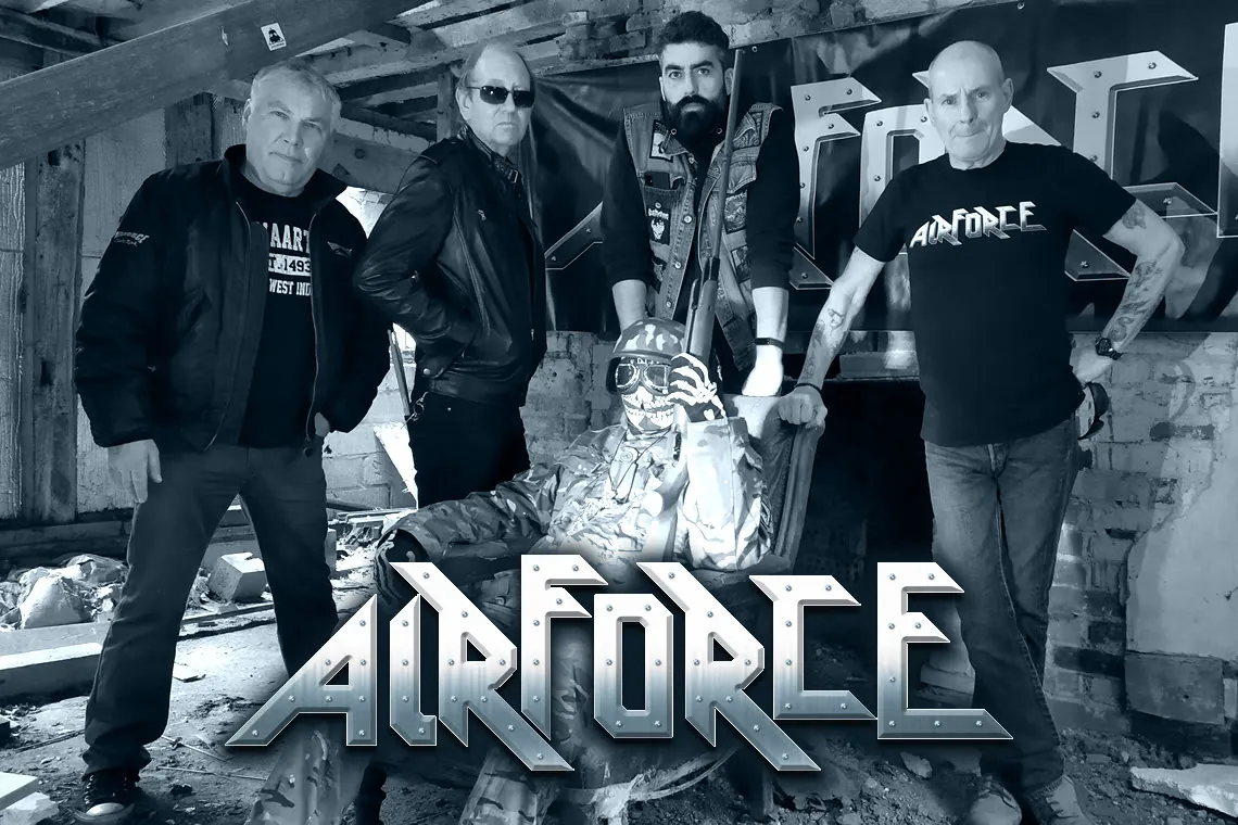 Airforce: la NWOBHM band presenta il video live ufficiale per il singolo 'Heroes'