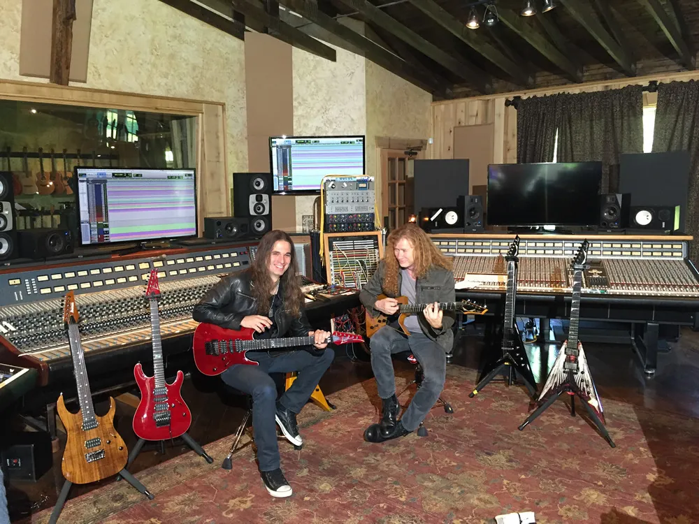 Megadeth: finite le registrazioni; album al mix finale