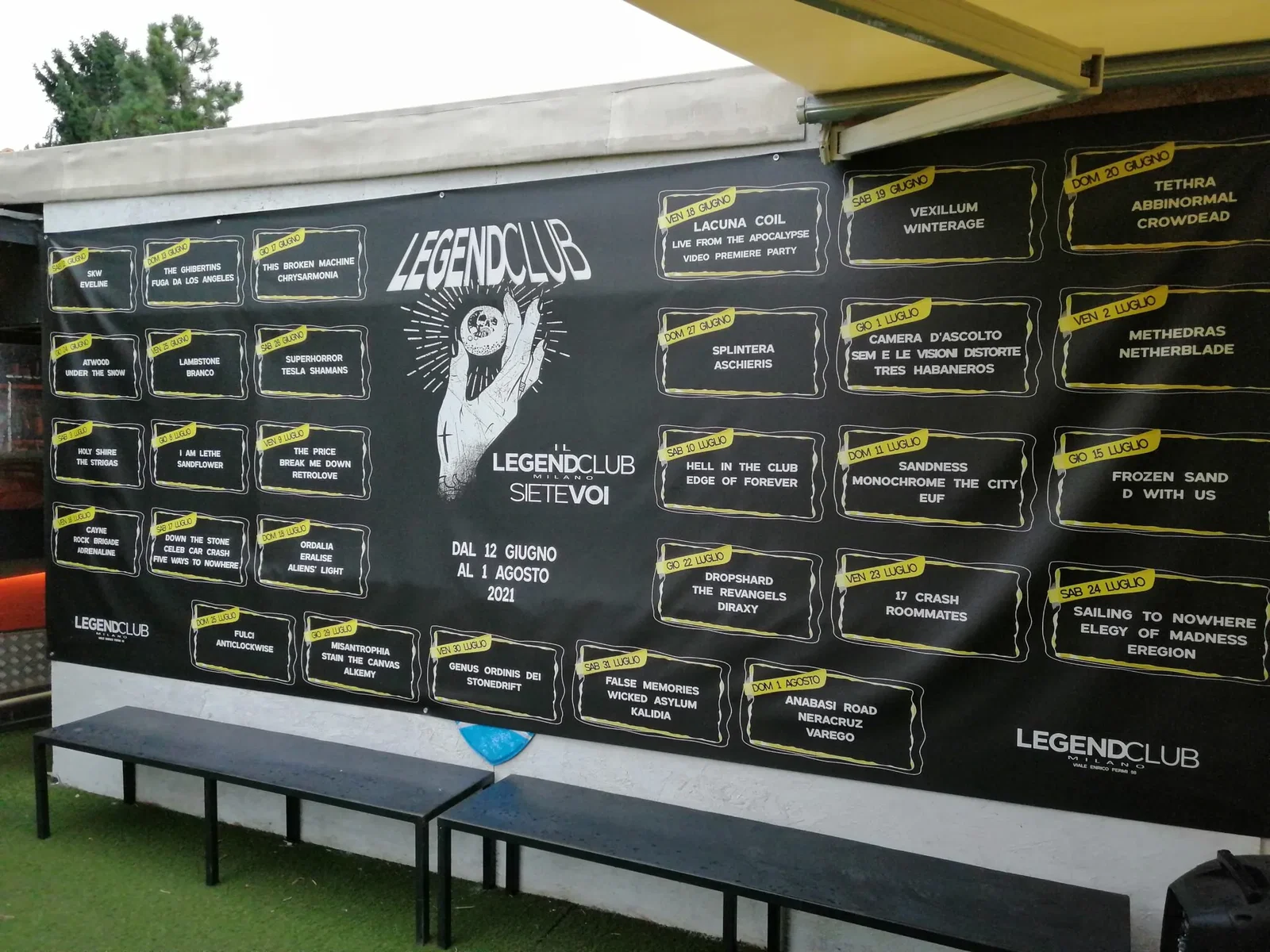 Live Report: Kalidia + Wicked Asylum + False Memories @ Legend Club, Milano 31/07/2021