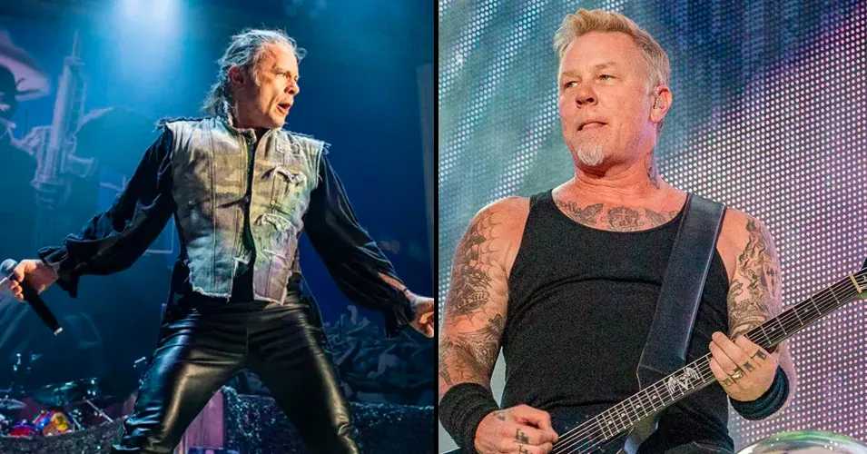 Metallica: Bruce Dickinson, 'Noi Iron non abbiamo avuto le palle per passare al livello successivo, i Metallica si e lo hanno fatto con il "Black Album"'