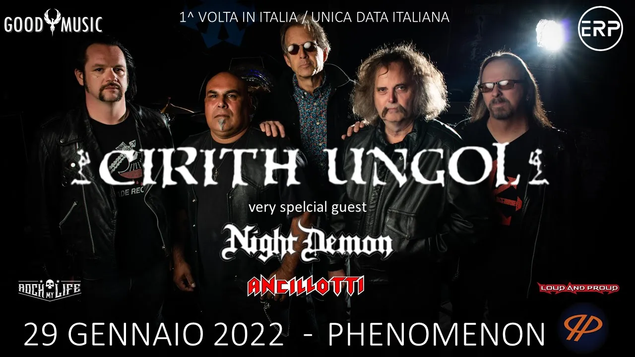 Cirith Ungol: per la prima volta in Italia per un’unica data a gennaio