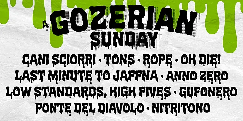 A GOZERIAN SUNDAY - Appuntamento live con la scena Underground di Torino