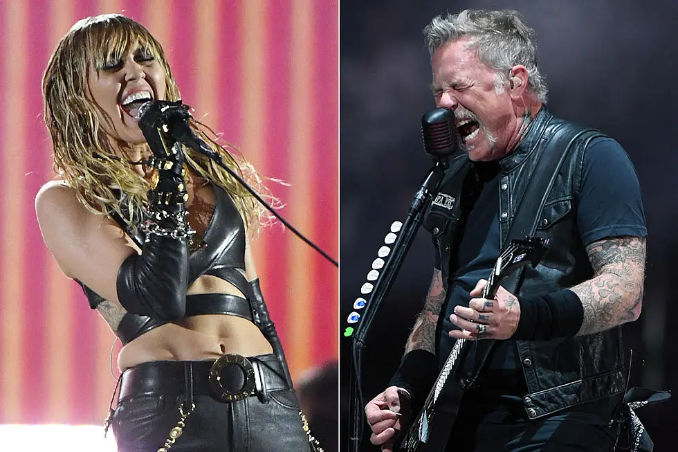 Metallica: suoneranno dal vivo al The Howard Stern Show con Miley Cyrus