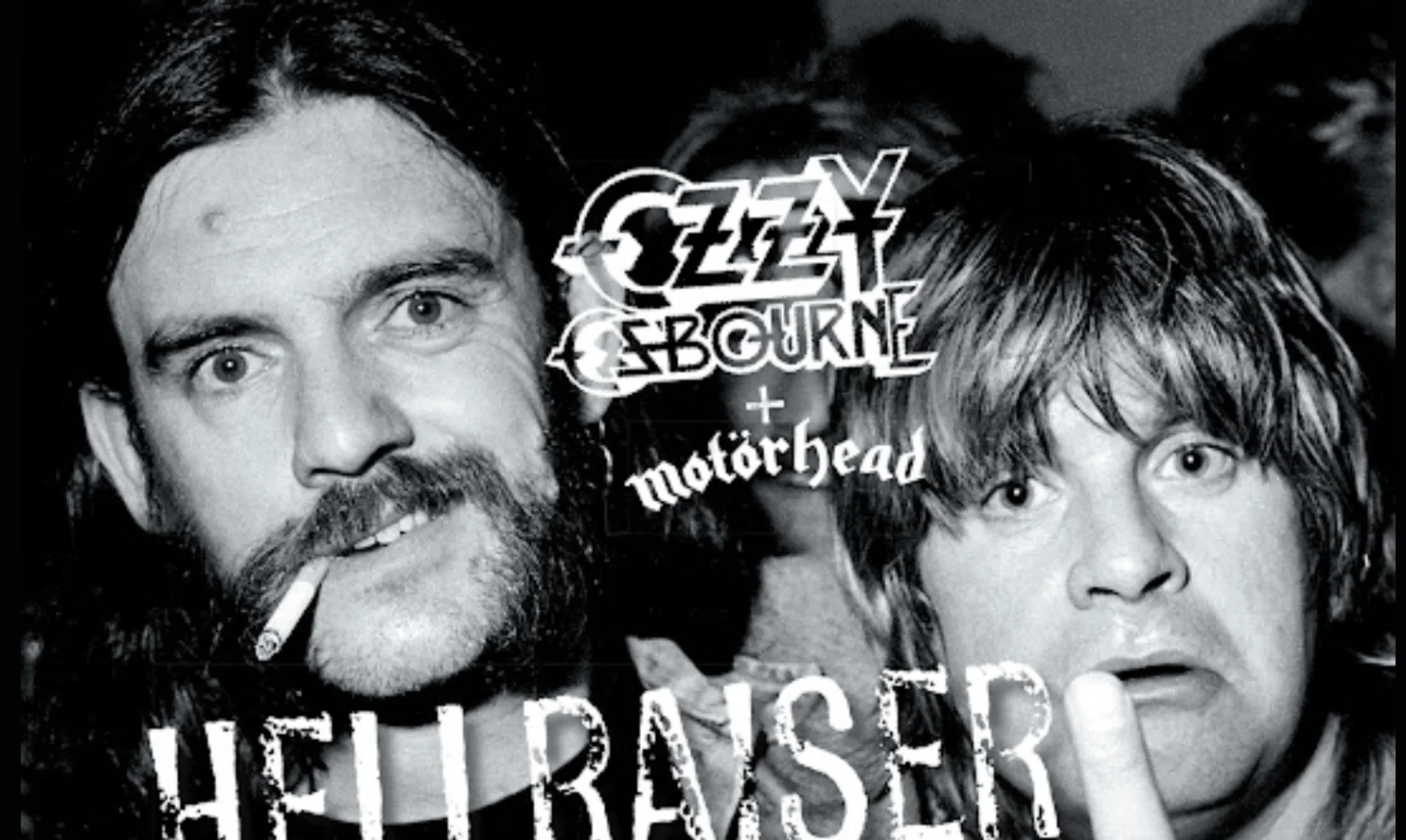 Ozzy Osbourne: ascolta il duetto con Lemmy Kilmister in una versione mai pubblicata di 'Hellraiser'