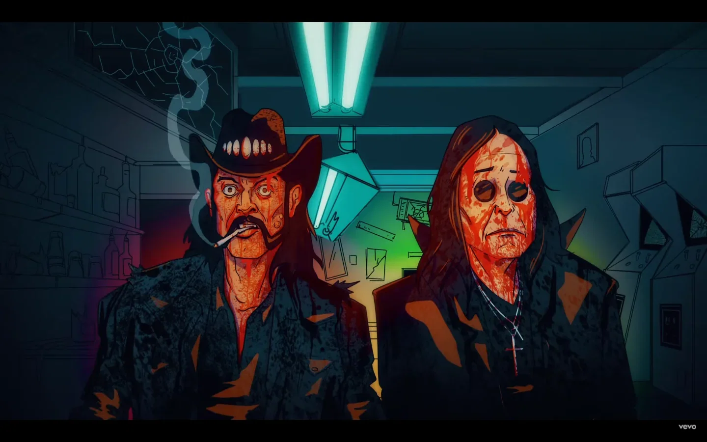 Ozzy Osbourne: guarda il nuovo video animato di 'Hellraiser' con Lemmy Kilmister