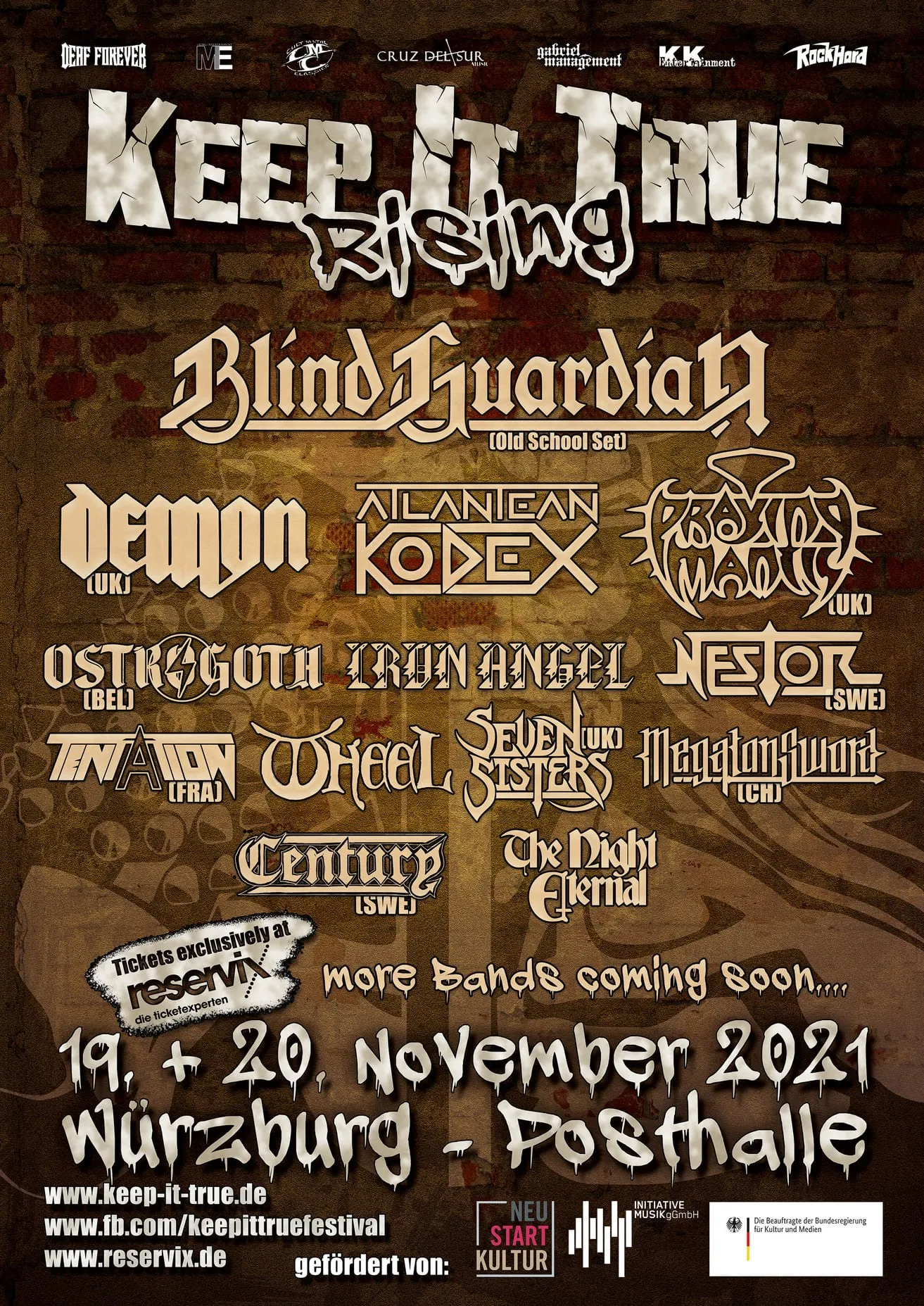 Keep It True Rising: confermato senza distanziamento sociale, annunciati i Blind Guardian con uno speciale set "old school"